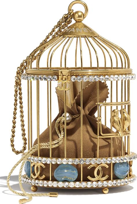 bird cage chanel bag|chanel's miniature handbags.